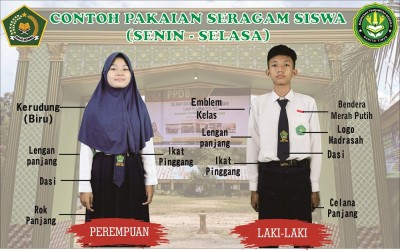 Seragam Siswa Senin - Selasa