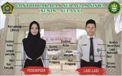 Seragam Siswa Senin - Selasa
